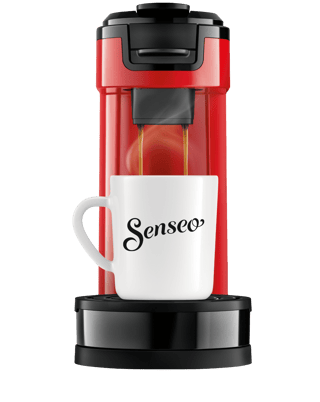 senseo switch base plus red hd6594 front